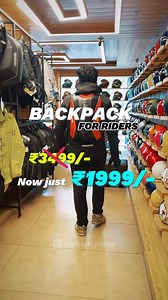 Backpack for riders for just 1,999 ONLY! Yes, you can now grab your backpack store your ride essentials comfortably, and use it without any hassle. . . . This product is only available in our store. If you want to shop these, please visit our store. Feel free to DM us for more information. . . . For more details, log on to www.bandidospitstop.com Customer care: 07591020202 08891020202 . . . . #backpack #trip #travel #storage #style #comfort #bandidos #offer #dontmiss #limitedtimeoffer | Bandidos
