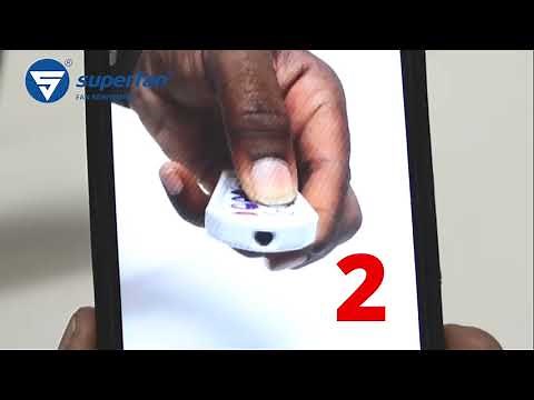 Testing the Superfan BLDC ceiling fan remote