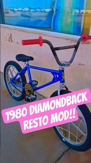 80s BMX at its finest!! 1980 Diamondback BMX Bike!!🤙🤙 #subscribe #bmx #80s