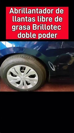 How to polish tires WITHOUT DUST STICKING | Brillotec Double Power