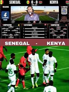 The Lions are on fire! Senegal 8-0 Kenya: 15-year-old record shattered! #senegal #senegalkenya