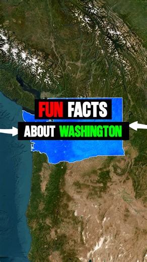 Fun Facts About Washington #washington #usstate #unitedstates #america #funfacts