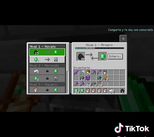 Cómo conseguir armadura de diamante con aldeanos en Minecraft