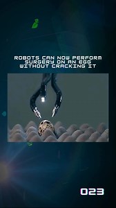 Imagine a machine so precise it can peel an eggshell, operate on the yolk, and stitch it back together. That’s the level of robotic accuracy doctors are now working with—opening doors for safer, more delicate procedures in medicine, from eye surgeries to complex heart operations. | O23 EcoTech