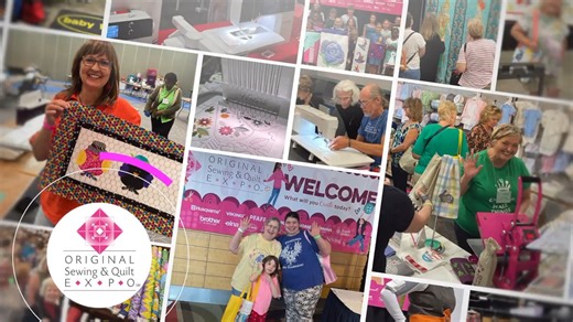 Original Sewing & Quilt Expo is three full days of classes, displays, presentations, runway shows and shopping! March 6-8 in Duluth at the Gas South Convention Center. Learn more: https://sewingexpo.com/Events/Atlanta-GA | Original Sewing & Quilt Expo