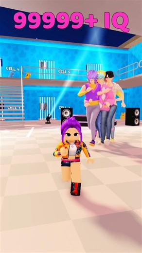 ESCAPE SAJA BOYS PRISON RUN! (Obby) WITH 9999+ IQ 😱🏃‍♂️‍➡️ #roblox #shorts