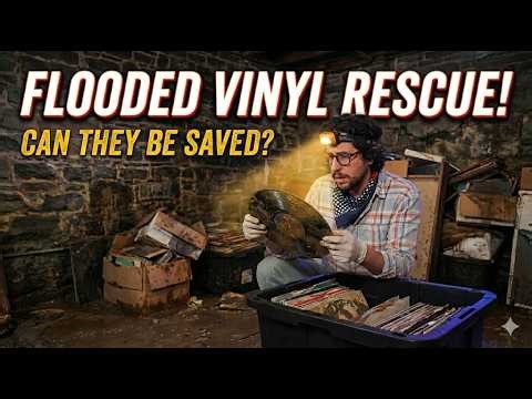Recovering Water Damage Records After the Red Hook Fire | Only 1/3 of 10,000 Vinyl Survived