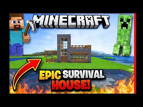 Epic Survival House In Minecarft 🔥🔥 Pocket Edition