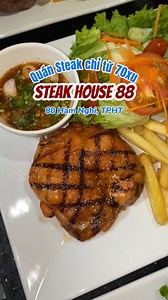 35K views · 187 reactions | 朗Sáng mai ghé liền chứ đang được G I Ả M 20% nhân dịp khai trương nè các chế ơiiiii _____________ Steak House 88 80 Hàm Nghi, TP Hà Tĩnh  097 410 51 23 | Hà Tĩnh Review | Facebook