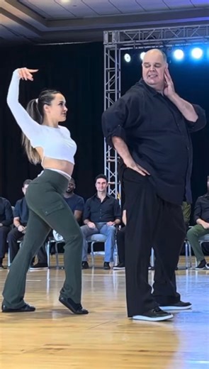 1.7M views · 56K reactions | That one time I challenged THE JOHN LINDO. One of my most viral dances to date and honestly it's entirely because he completely showed me UP! Legendary moves, legendary energy! Still can’t get over how much fun this one was. | Thibault and Nicole Ramirez | Facebook