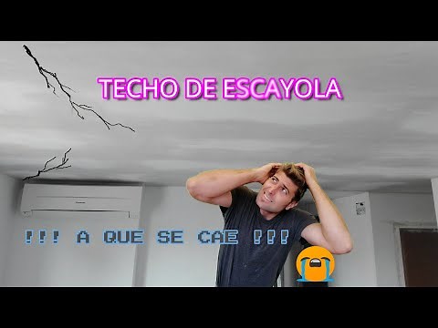 COMO poner techo de escayola.SOLO AQUI.