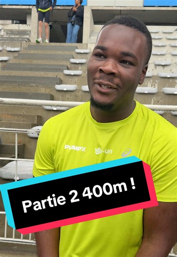 400m : Résultat et ressenti de Grégoire — 1'19