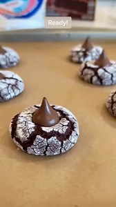 4-Ingredient Chocolate Cool Whip Kiss Cookies Chocolate Cloud Cool Whip Kiss Cookies Recipe Ingredients: 1 box chocolate cake mix 1 tub Cool Whip, thawed (8 oz) | Easy Recipes