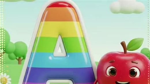 ABCD儿童歌曲趣味3D卡通字母学习A到Z