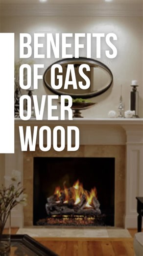 @real_fyre on Instagram: "Beauty, efficiency, and peace of mind — gas fireplaces deliver it all. From stunningly realistic flames and contemporary design options to effortless convenience, safer performance, and a cleaner impact on the environment, gas is the modern choice for warmth and style. #realfyre #gasfireplace #gaslogs #fireplacegoals"