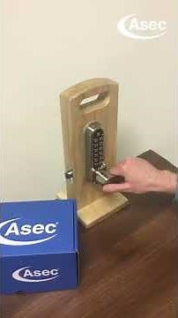 Asec Digilock AS4300 Series on door code change