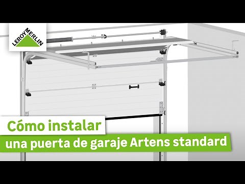 Cómo instalar una puerta de garaje Artens standard | LEROY MERLIN