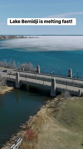 70K views · 1.1K reactions | Lake Bemidji is melting fast! Open water is growing by the day! When do YOU think ice-out will happen this year? ☀️ | Visit Bemidji | Facebook