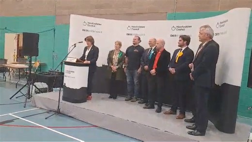 6.5K views · 27 reactions | Hereford and south Herefordshire election result | Hereford Times | Facebook