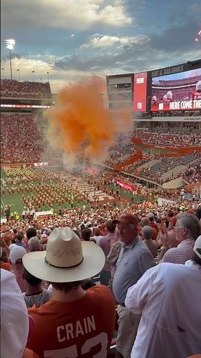 University of Texas UT Longhorns arrive at DKR for Sam Houston State football game - 9/20/25