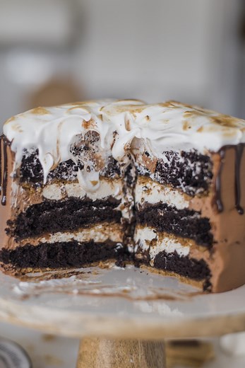 The Ultimate S'mores Cake