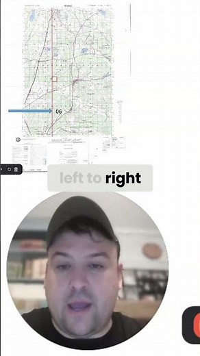 Read a Map Using Grid Systems #shorts