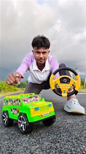 "RC Jeep Car Unboxing | Mickey Mouse Remote Car"