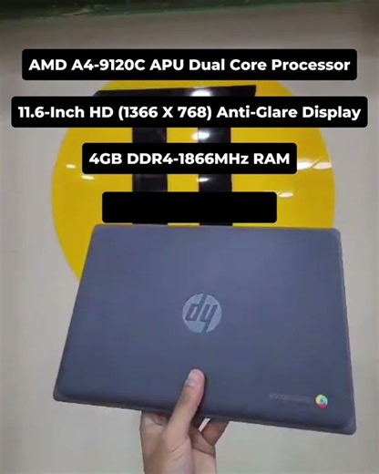 HP Chromebook 11 G8 | 11.6" HD | 4GB RAM | 32GB Storage | Best Budget Laptop for Students #shorts