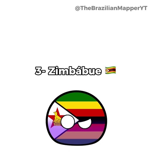 |• Os países com as maiores inflações no mundo 🌍 •| #countryballs #mapper