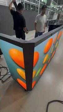 Foldable dj booth led display screen #leddisplay