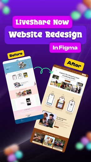 Website Redesign (before and After) #figmadesign #uidesign #graphicdesign #thumbnaildesign #webdesign #designefficiency #webflow #mekkonocode