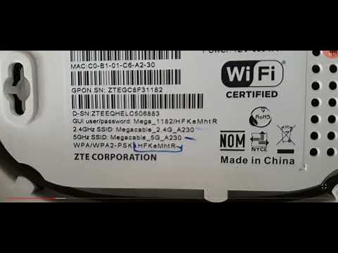 Change password || MEGACABLE (2026)