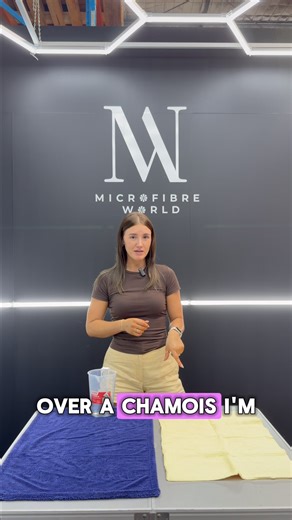 ✨“Still using chamois? Watch your car suffer.” ⚠️ Watch HydroPro 1000 | Ultimate Premium Korean Twist Loop Microfibre Towel in action vs. a traditional chamois, the difference is instant, obvious and game-changing. Why pros swear by it: ✨True 70/30 AA-Grade Korean microfibre, no fake claims ✨Made on precision German machinery for flawless quality ✨Dual-layer 1000gsm: super absorbent & lint-free ✨Twist loop on both sides for scratch-free, fast drying ✨ Perfect 50x75cm size: absorbs up to 10x its 