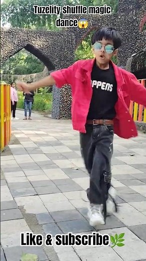 Magic Dance🌳🚀🎄|Tuzelity light dance| Neon mode tuzelity shuffle dance music#dancelikeyugga#tutorial