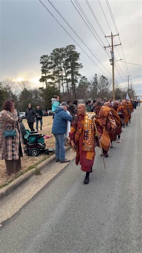 🔴 Livestream: Afternoon walk today on Day 89 - 1/22/2026. Scenes from the path as we are walking in Pittsboro, NC. May you and all beings be well, happy and at peace. 🙏✨ #WalkForPeace #PeaceWalk #Buddhistmonks | Walk for Peace