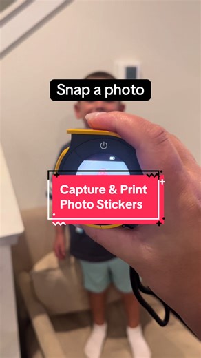 Capture & Print Photo Stickers Instantly