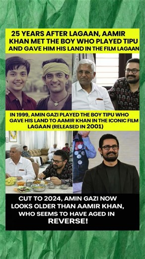 25 Years Later: Lagaan’s Tipu Meets Aamir Khan Again 😲