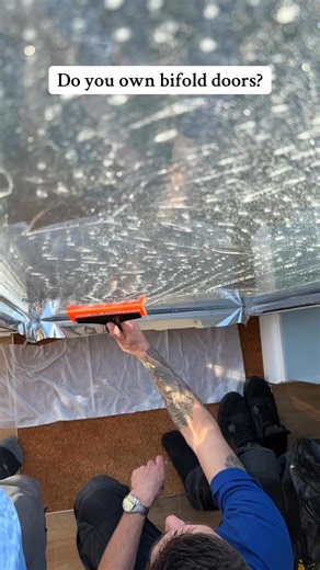 Bifold doors Solar Control’s Sterling window film = a match made in HEAVEN 🤩 From privacy and temperature moderation to anti-sun glare and anti-sun fading properties, our Sterling window film is the PERFECT addition to your property 😌 Message us to join the thousands of happy customers we’ve already serviced across the entire UK 🇬🇧 #windowtint #windowfilm | Solar Control