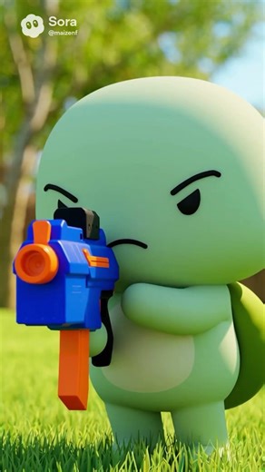 Mikey’s Shot vs JJ’s Katana - Maizen Animation Cartoon #shorts #animation