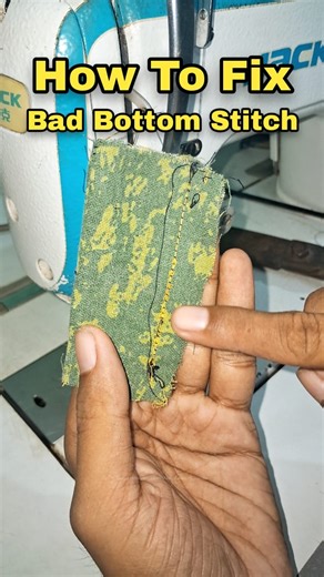 43K views · 295 reactions | How to Fix Bad Bottom Stitch on Your Sewing Machine | Quick And Easy Sewing Trick #sewing #stitch #tailoring #trendingreels #viralvideos | Tandav Industries | Facebook
