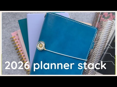 Planners + Journals I'm Using in 2026