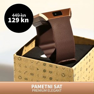 📱 Pametni telefoni su definitivno savršeni pratilac naših života na svim područjima. Ali, nažalost, ponekad preveliki su i nepraktični. 🔝 Za takve trenutke stvoren je Smartwatch PREMIUM Elegant! Sadrži sve najvažnije funkcije i lijep dizajn! 👉👉👉 bit.ly/Premium_elegant_hr | vigoshop
