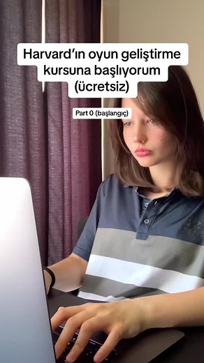 Harvard Sertifikası Alma Serisi Başlıyor - Oyun Geliştirme ve Programlama