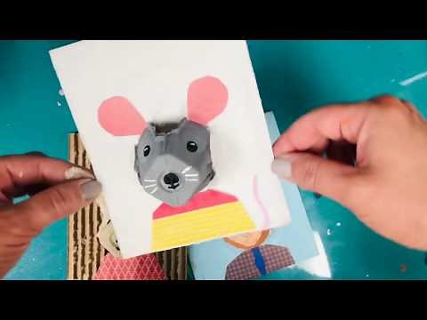 DIY ART at HOME- Egg Carton Animals by Viridian Art