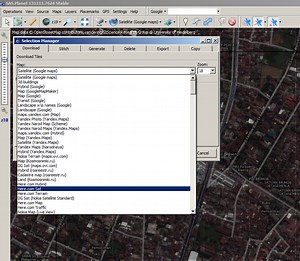 Download Citra Satelit Resolusi Tinggi dari Bing Maps, GMaps, OpenStreetMap dengan SAS.Planet | GeoTekno.com