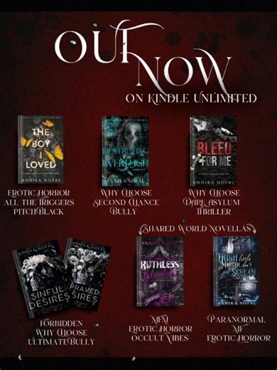 Dark Romance Books by Annika Nofal on Kindle Unlimited