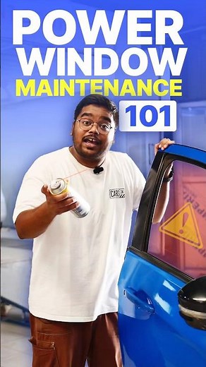 Car Power Window Maintenance At Home! 🏠 #cars24