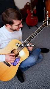 3.1K views · 46 reactions | Easy Saturday Guitar Tutorial 2 fingers, 1 open string—who needs more? Seriously, this sounds great and every beginner can enjoy it! #guitarlessons #guitartutorials #guitar Beginner since 2023? Let’s change that: Hi-Guitar.com/The-Spark | Hi Guitar by Florian | Facebook