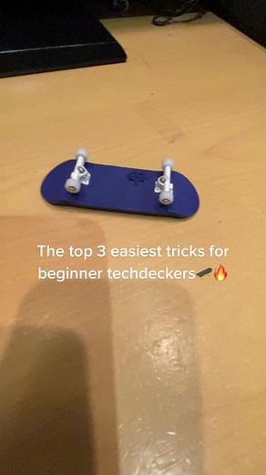 Tech Deck Tricks for Beginners
