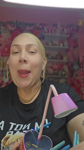 BETE 30W Rechargeable UV Nail Lamp Mini Heart-Shaped Cordless Gooseneck with 3-Speed Timer Auto Sensor for Gel Nails Manicure Cuticles Rose Red. #geltips #nailtips #nailart #pressonnails #realistanails